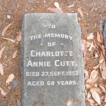 CUTT Charlotte Annie -1952