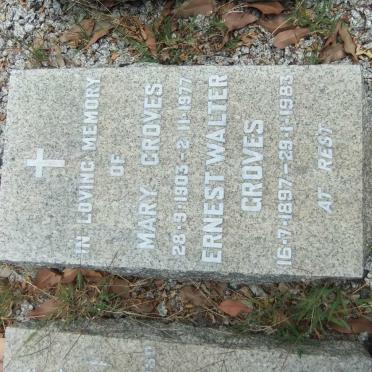 GROVES Ernest Walter 1897-1983 &amp; Mary 1903-1977