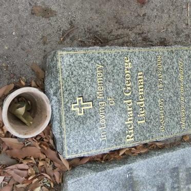 LIEDEMAN Richard George 1937-2008