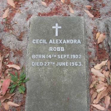 ROBB Cecil Alexandra 1902-1963