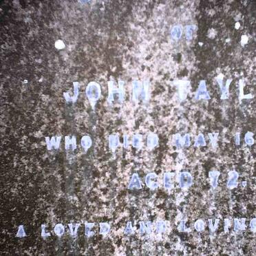 TAYLOR John -1894