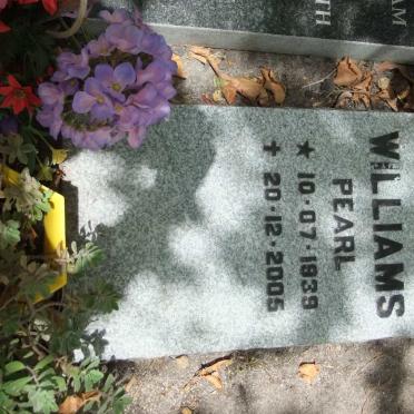 WILLIAMS Pearl 1939-2005