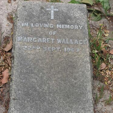 WALLACE Margaret -1963