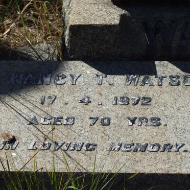 WATSON E. Nancy T. -1972