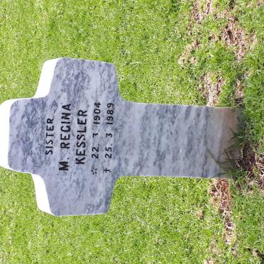 KESSLER M. Regina 1904-1989