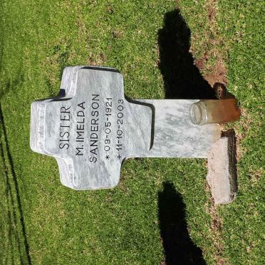 SANDERSON M. Imelda 1921-2003