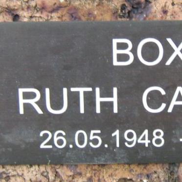 BOXALL Ruth Catherine 1948-1997
