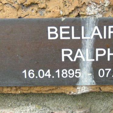 BELLAIRS Ralph 1895-1988