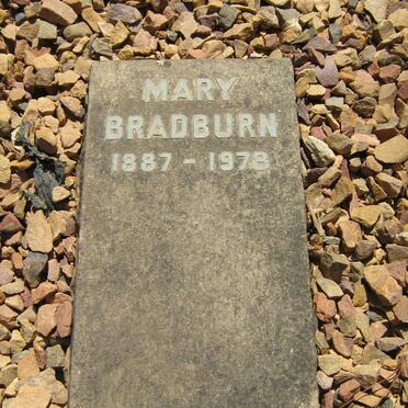BRADBURN Mary 1887-1978