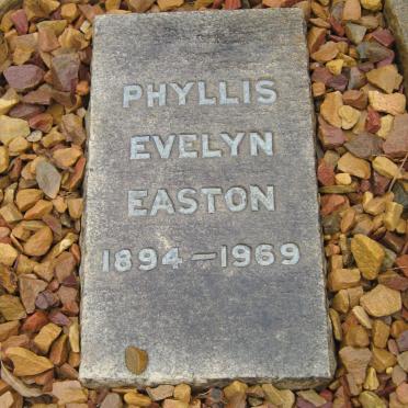 EASTON Phyllis Evelyn 1894-1969