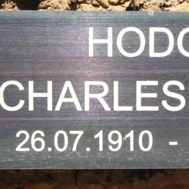 HODGES Charles Harry 1910-1999