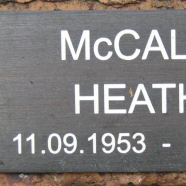 McCALLUM Heather 1953-2007
