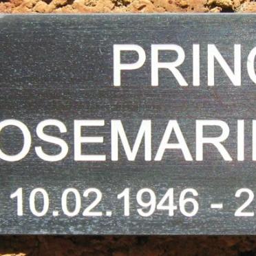 PRINCE Rosemarie Clyde 1946-2005