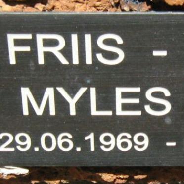 SMITH Myles Niall, FRIIS 1969-2005