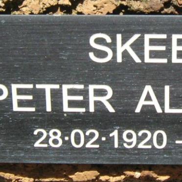 SKEELES Peter Alexander 1920-1997