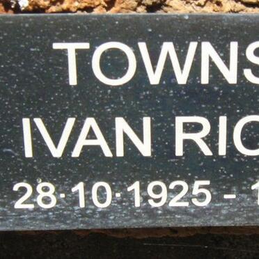 TOWNSEND Ivan Richard 1925-2002