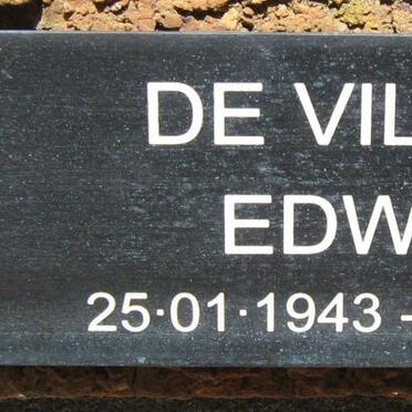 VILLIERS Edward, de 1943-2002