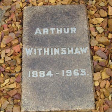 WITHINSHAW Arthur 1884-1965