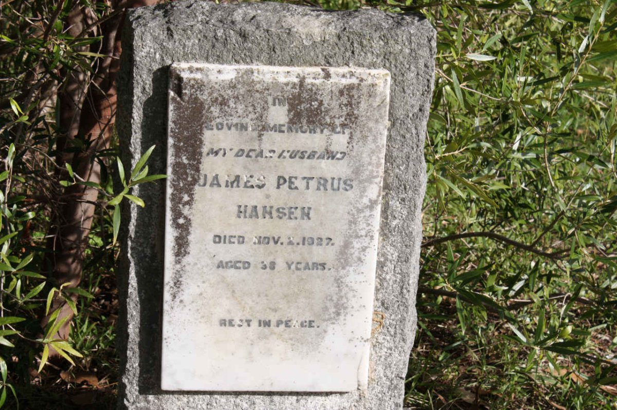 HANSEN James Petrus -1927