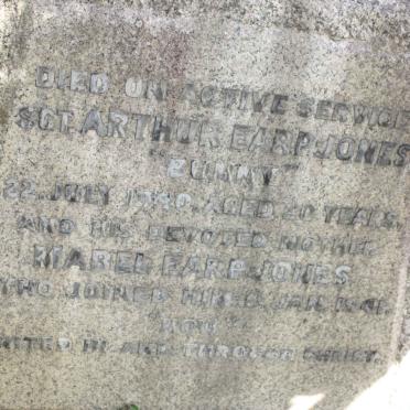 JONES Arthur L., Earp -1940 :: EARP-JONES Mabel -1941 