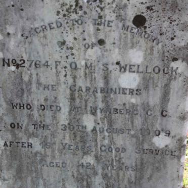 WELLOCK F.O.M.S.   -1909