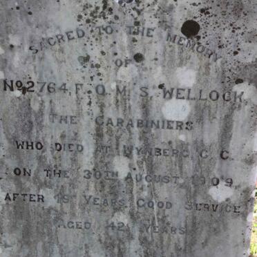 WELLOCK F.O.M.S.   -1909