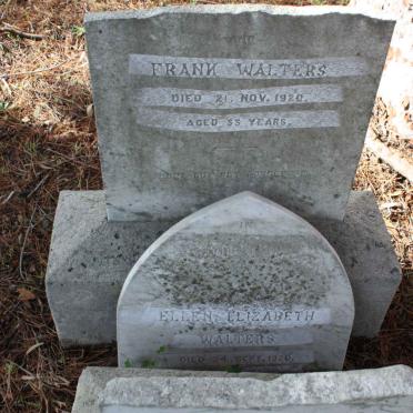 WALTERS Frank -1920 &amp; Ellen Elizabeth -1920