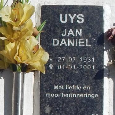 UYS Jan Daniel 1931-2001