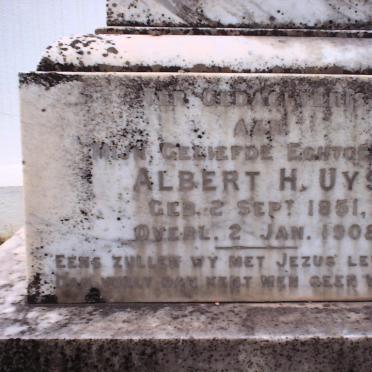 UYS Albert H. 1851-1908