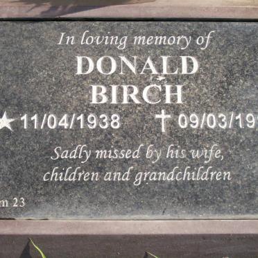 BIRCH Donald 1938-1999