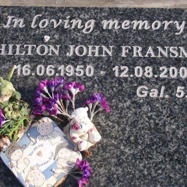 FRANSMAN Hilton John 1950-2004