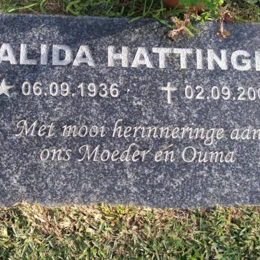 HATTINGH Alida 1936-2006