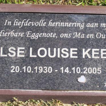 KEET Ilse Louise 1930-2005