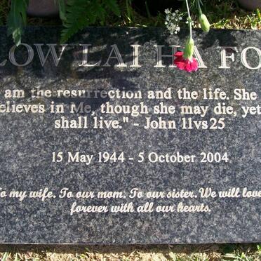FOK Low Lai Ha 1928-2004