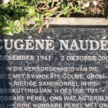 NAUDE Eugene 1941-2006