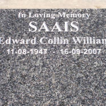 SAAIS Edward Collin William 1947-2007