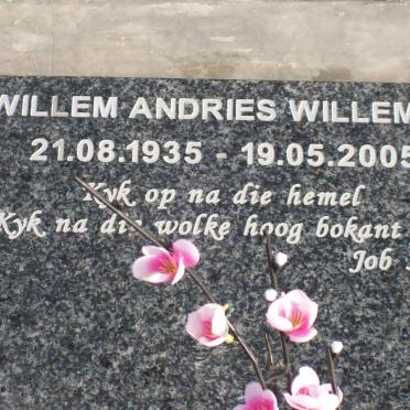 WILLEMSE Willem Andries 1935-2005