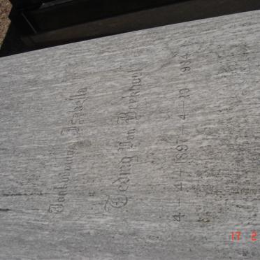 BERKHOUT Isabella, Teding van 1897-1984