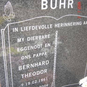 BUHR Bernhard Theodor 1961-2004
