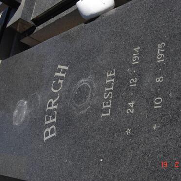 BERGH Leslie 1914-1975