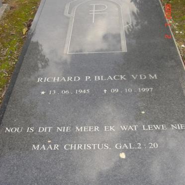 BLACK Richard P. 1945-1997