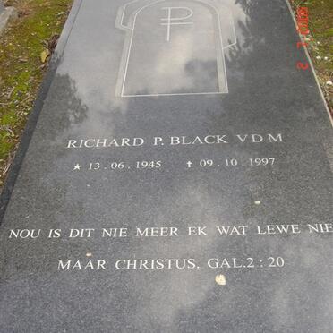 BLACK Richard P. 1945-1997