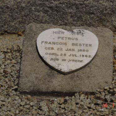 BESTER Petrus Francois 1880-1962