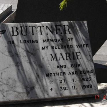 BUTTNER Marie 1925-1988