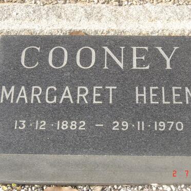 COONEY Margaret Helen 1882-1970