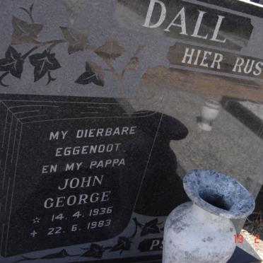 DALL John George 1936-1983