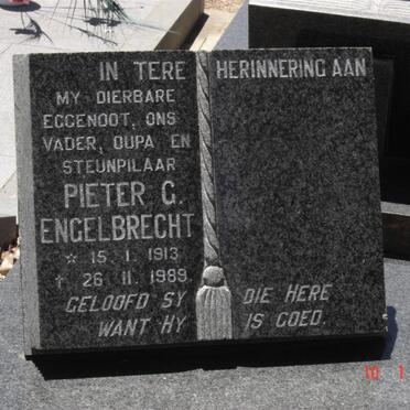 ENGELBRECHT Pieter G. 1913-1989