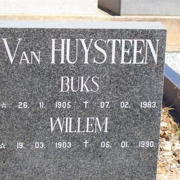 HUYSTEEN Buks, van 1905-1983 :: VAN HYSTEEN Willem 1903-1990