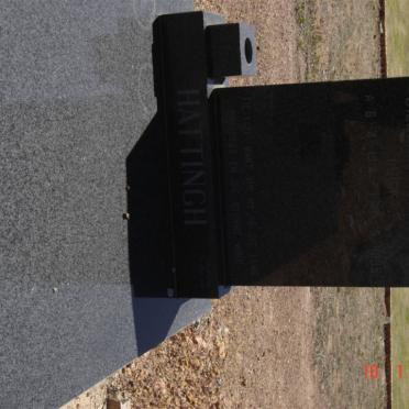 HATTINGH Diederik Johannes 1914-1995