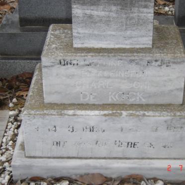 KOCK Charl John, de 1980-1980